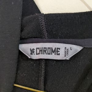 Chrome Mid-weight Merino cycling hoodie